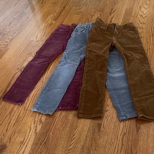 3 pair of bouts Jcrew cord pants